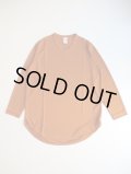 NO CONTROL AIR　トリアセテートポンチニット長袖プルオーバー　Orange