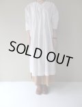 utilite　80/-コンパクトツイル2WAYワンピース　シロ