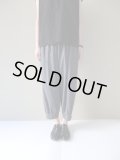 NO CONTROL AIR　クールマックスポリエステル＆リネントロピカルテーパードパンツ　Grey top