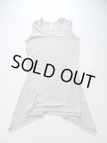 NO CONTROL AIR　ポリエステルスパン天竺ノースリーブTシャツ　Light Grey