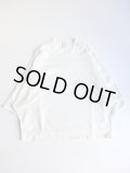 NO CONTROL AIR　強撚コットンニットジョーゼットドルマンスリーブプルオーバー　Off White