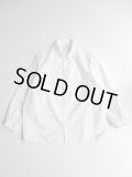 NO CONTROL AIR　60/1スーピマコットンタイプライターレギュラーカラーシャツ　Off White