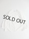 NO CONTROL AIR　60/1スーピマコットンタイプライターノーカラーシャツ　Off White