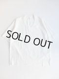 FIRMUM　コットンヴィンテージライク天竺半袖プルオーバー　OFF WHITE