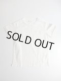 tannossa　ソフトスラブ天竺半袖Tシャツ　WHITE