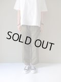 BRENA　COTTON&LINEN WASHER KERSEY COQ PANTS　AMG