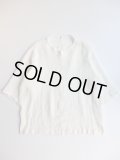 FIRMUM　リネンソフトワッフルクロススキッパープルオーバー　OFF WHITE
