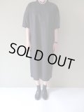 atelier naruse　コットンリネンシルクフォーマルワンピース　ブラック