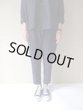 NO CONTROL AIR　ヘヴィーポリエステルダブルクロス2WAYストレッチテーパードパンツ　Navy