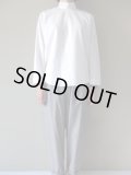 NO CONTROL AIR　コットン100/2コーマ高密ブロードスタンドカラーシャツ　Off White