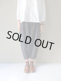 NO CONTROL AIR　四子撚りウールカルゼアラジンパンツ　Dark Grey top