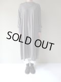 atelier naruse　ウールニットワンピース　グレイ