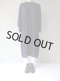atelier naruse　ウールニットワンピース　ネイビー