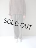 BRENA　WASHABLE COTTON MELTON COQ PANTS　OLI