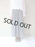 NO CONTROL AIR　ミックスメランジポリエステルツイルワイドパンツ　Light Grey top