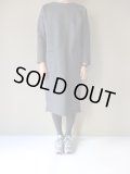 【SALE30%OFF】DU TANGO　ジャージワンピース　CHARCOAL