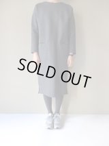 【SALE30%OFF】DU TANGO　ジャージワンピース　CHARCOAL