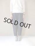 NO CONTROL AIR　超強撚7/1コットン×ポリエステル750dデニム テーパードパンツ　Indigo