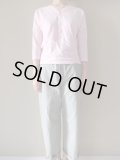 tannossa　オーガニックコットンヘンリーネックT　PINK