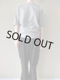 tannossa　コットンラグランTシャツ　GREY