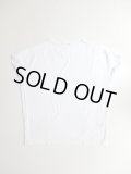 tannossa　コットンボトルネックTシャツ　WHITE