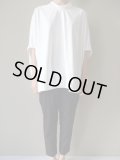 FIRMUM　ドライポリ・高密天竺オーバーサイズプルオーバー　OFF WHITE