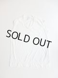 NO CONTROL AIR　120/2王妃綿・天竺フレンチスリーブプルオーバー【AR_NC185T0】　Off White