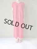 ● NO CONTROL AIR　カバーリングキュプラ横編みニットワンピース　Pink