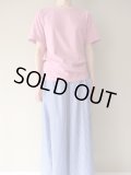 atelier naruse　コットン〜standard〜カットソー半袖　ピンク