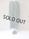 FIRMUM　レーヨンシーチングガーメントダイロングプルオーバー【CW_FR014PO】　BOTTLE GREEN
