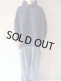 FIRMUM　コットン&ポリエステルマルチレイヤーニットパーカー【CW_FR073TF】　NAVY