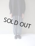 NO CONTROL AIR　ヴィスコースヘヴィーサテンパンツ【CW_NC063PF】　Blue Grey