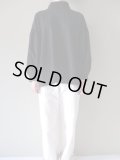 GALERIE TISSU　エーゲ海オーガニック天竺モックネックPO　クロ