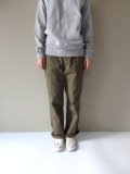 tannossa　オーガニックコットンベイカーパンツ　OLIVE