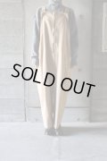 FIRMUM　強拠コットンヘヴィーカルゼビッグオーバーオール【CW_FR13200】　CHINO BEIGE