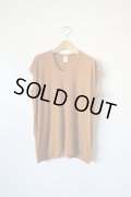 NO CONTROL AIR　40/1レーヨンベアテレコフレンチスリーブプルオーバー【TA_NC0208T0】　Bronze