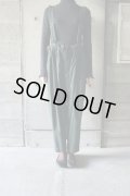 FIRMUM　フランネルレーヨンガーメントダイトムパンツ・ホソミ【CW_FR024PF】　DEEP GREEN