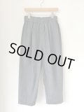 NO CONTROL AIR　TC・メランジブロードテーパードパンツ【TA_NC058PF】Cloud Grey top
