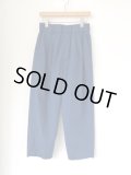 NO CONTROL AIR　TC・メランジブロードテーパードパンツ【TA_NC058PF】Navy Blue