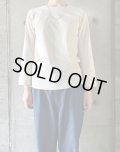 atelier naruse　コットン〜standard〜カットソー長袖　サンドベイジュ