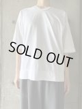 NO CONTROL AIR　60/2・超長綿クルコン天竺オーバーサイズ5分袖プルオーバー【TA_NC072T5】Off White