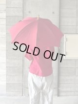 utilite　晴雨兼用長傘　アカ