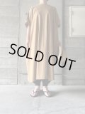 ● GALERIE TISSU　エーゲ海オーガニック天竺 BIG OP キャメル