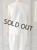 FIRMUM　交編ライトワッフルニットドロップショルダープルオーバー【TA_FR034TT】　OFF WHITE