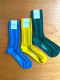 Hoffmann　エジプトコットン五線譜リブソックス　