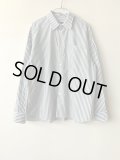 nicholson&nicholson　SEABREEZE-STRIPE  WHT/GRN