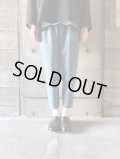  NO CONTROL AIR　プランプポリエステル・ダブルクロス テーパードパンツ 【TG_NC0405PF】Peacock Blue
