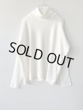 NO CONTROL AIR　2/72オフスケールウール・テレコタートルネックプルオーバー 【TG_NC0801TN】 Off White