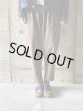 FIRMUM　三子強撚コットン・ドリルシリンダーパンツ【TG_FR0603PF】OLIVE