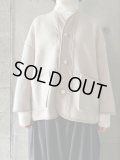  FIRMUM　オージーラムウールツィード・杉綾二重織ライナーブルゾン【TG_FR1602BN】BEIGE×OFF